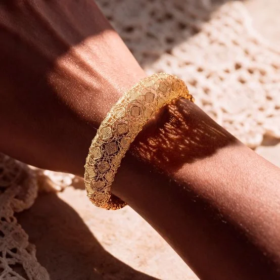 O luxo artesanal em Ouro 18k coleção Tramê