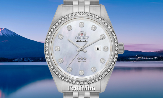 Relógios Orient Feminino, com desing elegânte.