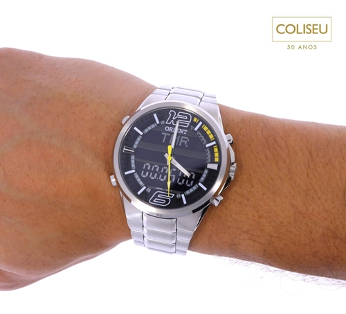 Relógio ORIENT Masculino Cronógrafo Neo Vintage MBSSC177 D1SX