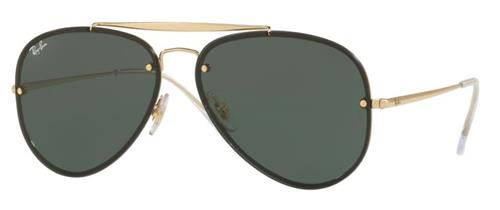 Óculos Ray-Ban Aviador RB3025 prata lente degradê fumê