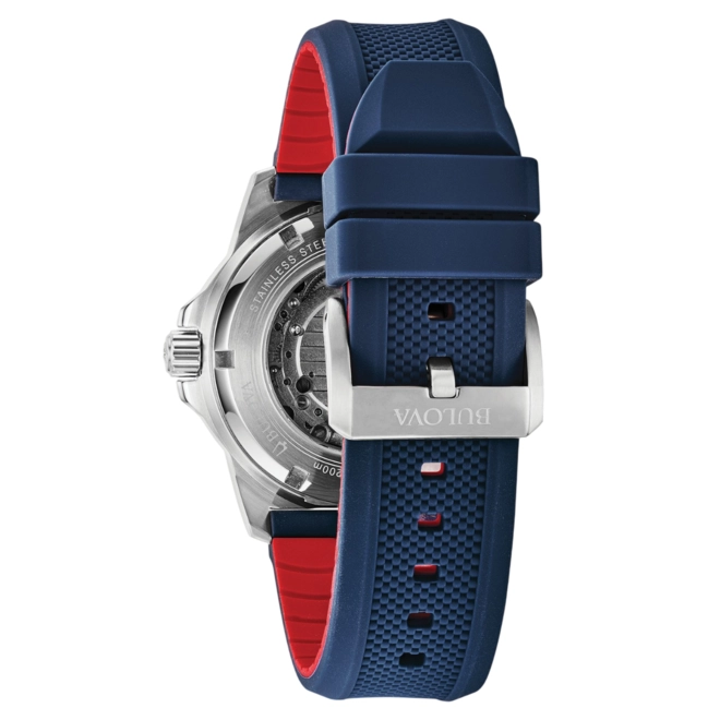 Relógio Bulova Marine Star Automático - 98A225 Prata 3