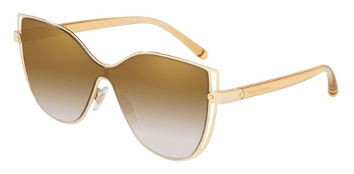 Óculos de Sol Dolce & Gabbana Dourado DG2236 02/6E 28 POC19359
