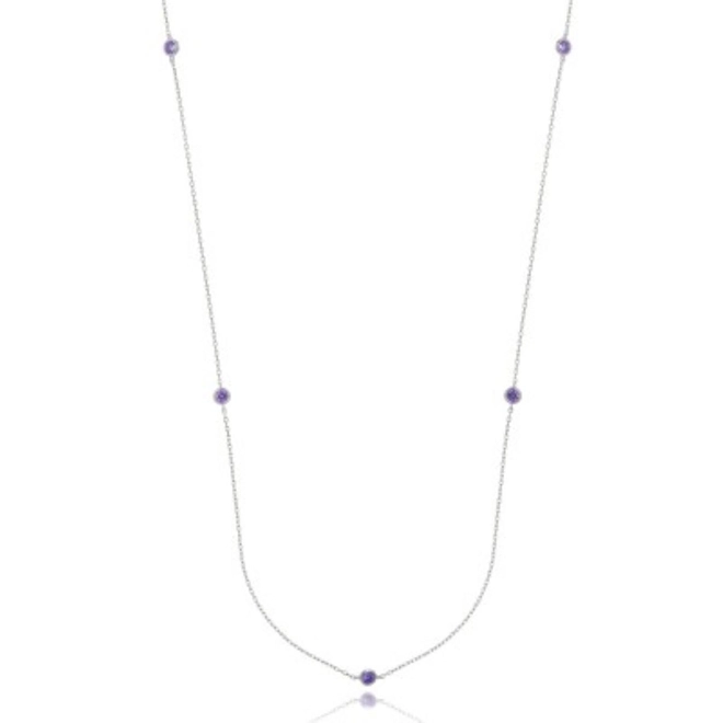 Gargantilha de Prata 925 com pedra 1