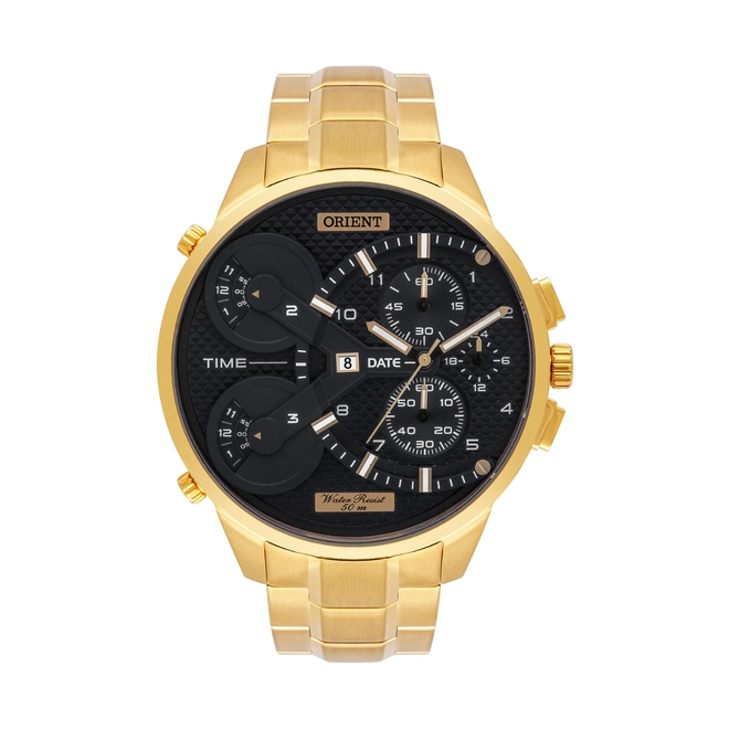 Relógio Orient XL Cronógrafo Masculino - MGSST003 P2KX Preto 1