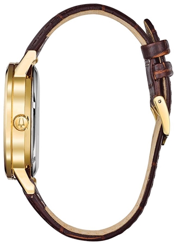 bulova dourado masculino