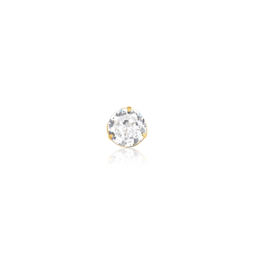 Pingente Essentials ponto de luz em ouro 18k com Zircônia branca