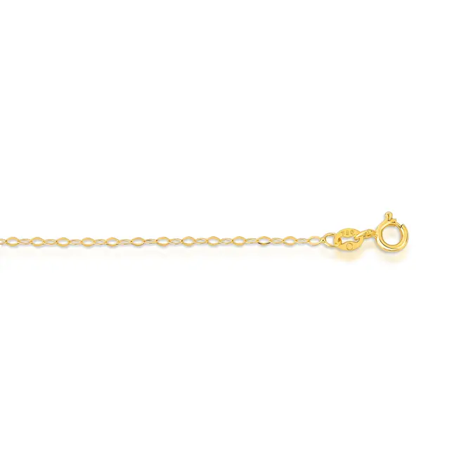 Corrente Essentials ouro 18k malha Americana 45cm 4
