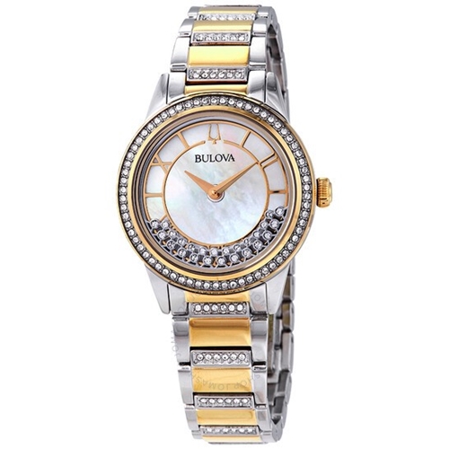 Relógio Bulova Feminino 98L245 - Coliseu Agente Oficial - Relógio Bulova  Feminino Prata e Dourado - 98L245 - 98L245 - BULOVA