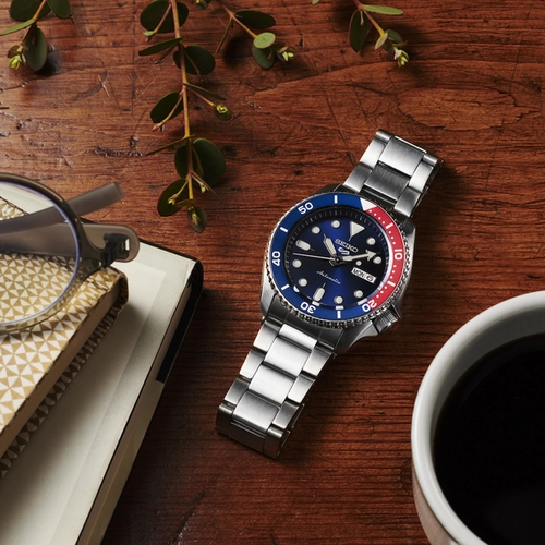 Relógio Seiko 5 Sports SKX Series Automático - SRPD53B1 D1SX Pepsi