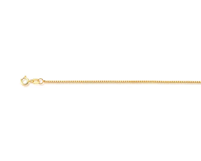 Corrente malha Veneziana ouro 18k polida 70CM 4