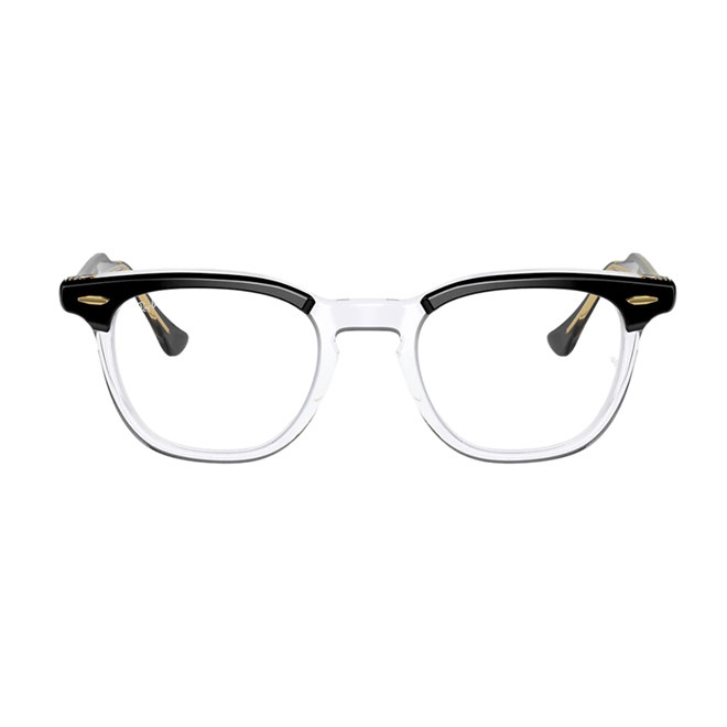 Ray ban black clearance and clear frames