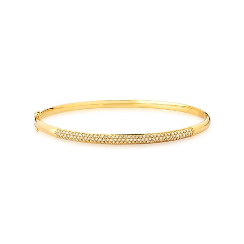 Pulseira em ouro 18k Bracelete Flecha com Diamante pu03852 - Joiasgold  Mobile