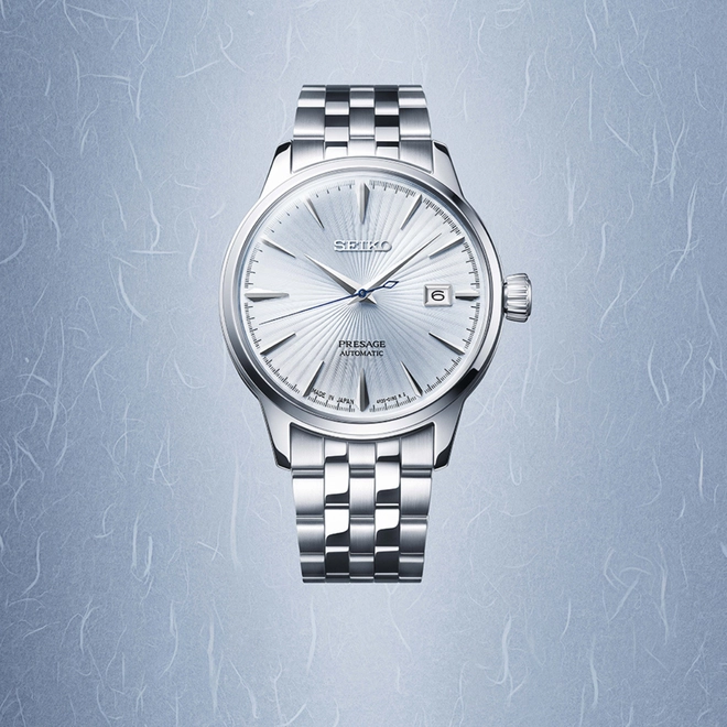 Relógio Seiko Presage Cocktail Time Automático - SRPE19J1 A1SX Azul 2