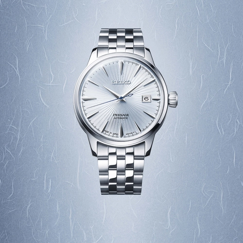 Relógio Seiko Presage Cocktail Time Automático - SRPE19J1 A1SX Azul