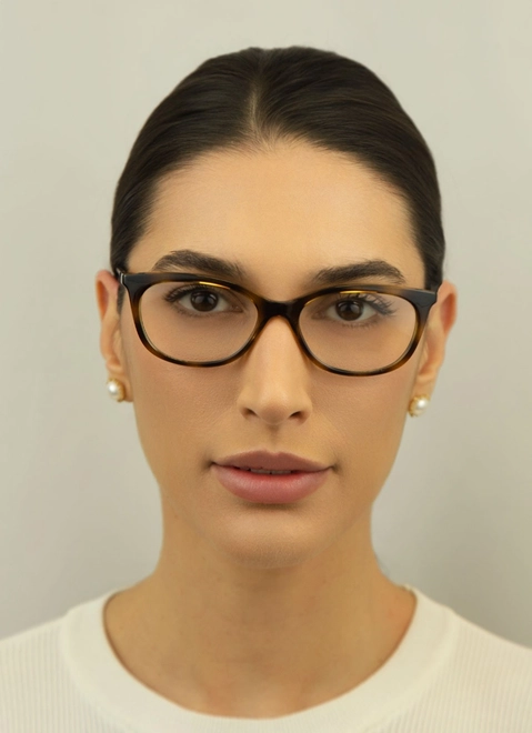 Óculos de Grau Ralph 0RA7085 1378 51 Acetato Marrom Mesclado 3