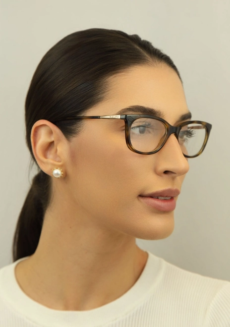 Óculos de Grau Ralph 0RA7085 1378 51 Acetato Marrom Mesclado 5