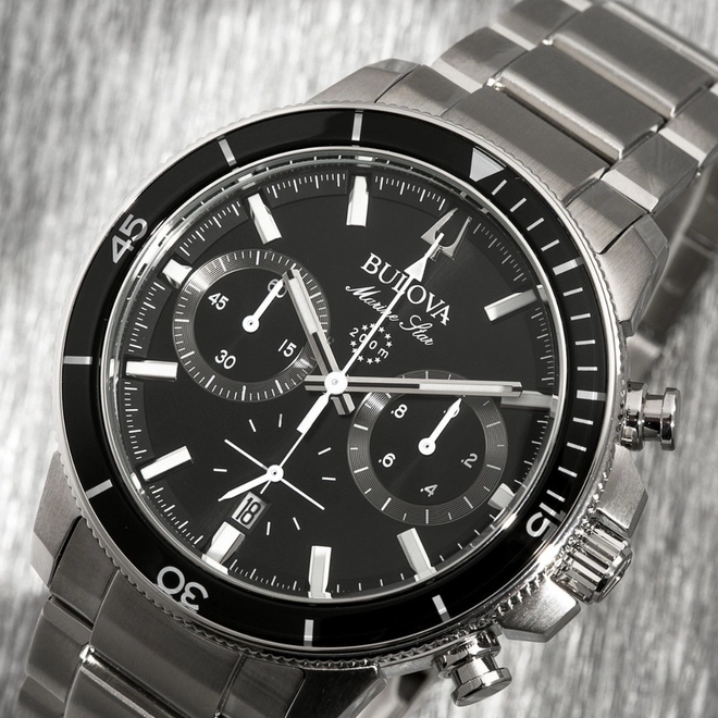 Relógio Bulova Marine Star Cronógrafo Masculino - 96B272 3