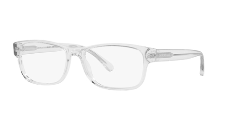 Emporio armani top frame glasses