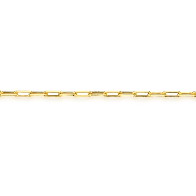 Corrente For me elo Cadeado alongado prata 925 dourada 60cm 2