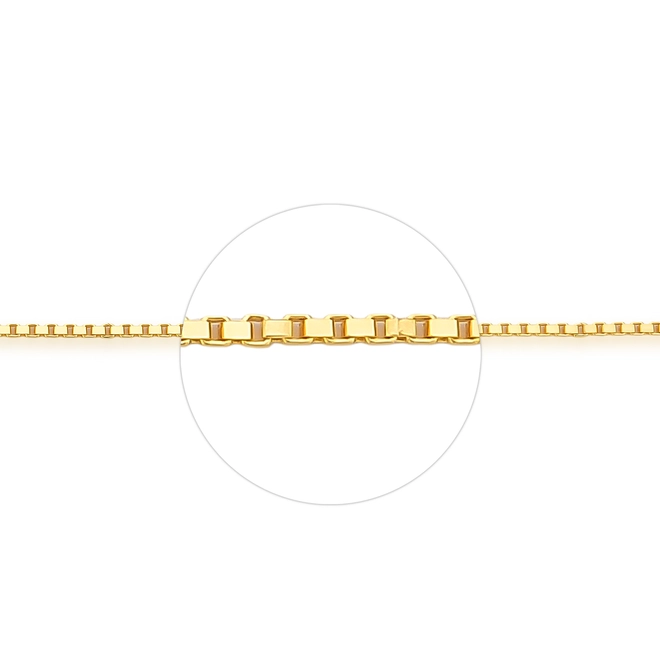 Corrente For me malha Veneziana prata 925 dourada /40cm 3