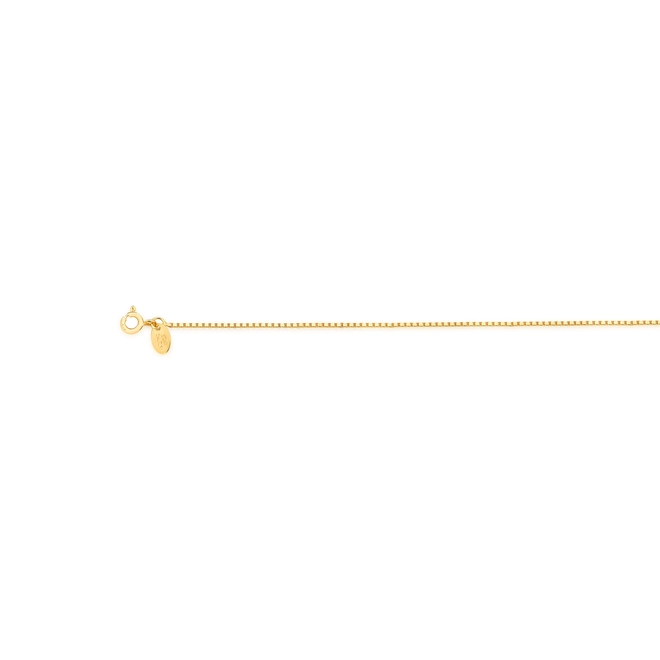 Corrente For me malha Veneziana prata 925 com banho dourado 45CM 4