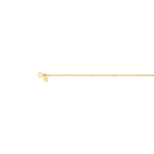 Corrente For me elo Cadeado batida prata 925 dourada 40/45cm