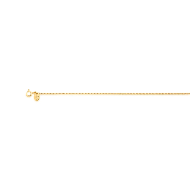 Corrente For me elo Groumet prata 925 dourada Diamantada 40/45CM 4