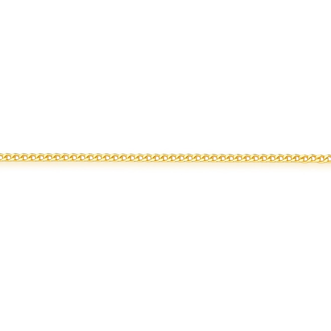 Corrente For me elo Groumet prata 925 dourada Diamantada 40/45CM 2
