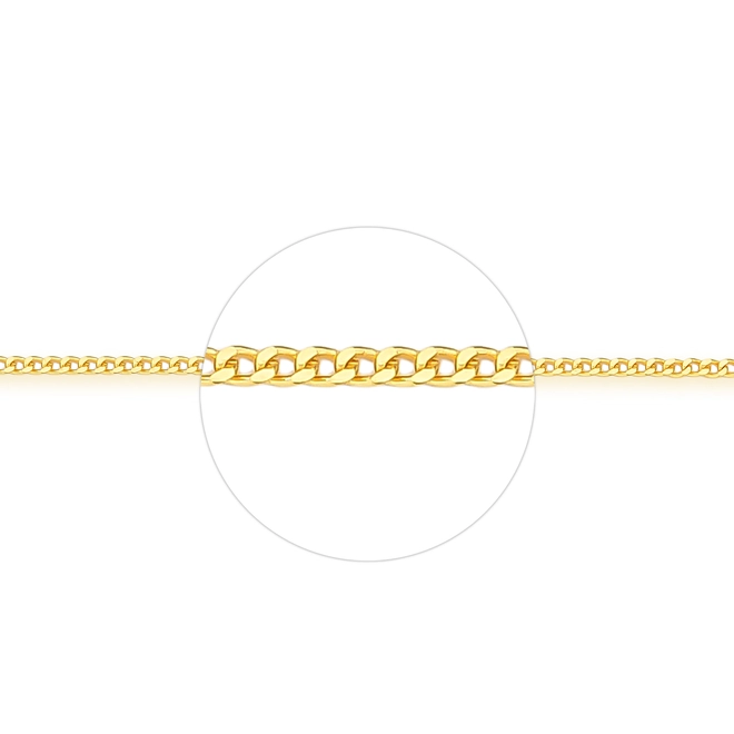 Corrente For me elo Groumet prata 925 dourada Diamantada 40/45CM 3