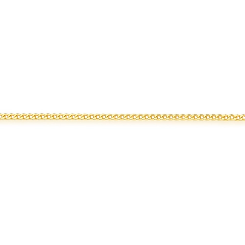 Corrente For me elo Groumet prata 925 dourada Diamantada 40/45CM