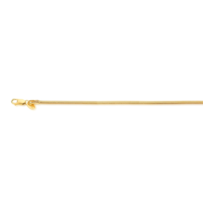 Corrente For me Rabo de Rato prata 925 dourada 45CM 4