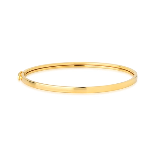 Pulseira For me bracelete prata 925 dourada lisa polida