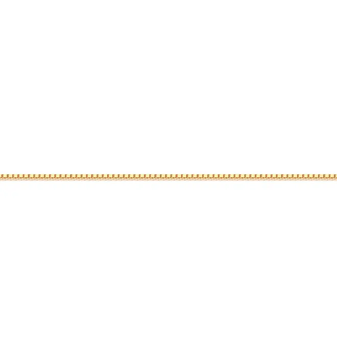 Tornozeleira malha Veneziana ouro 18k polida 25CM 2