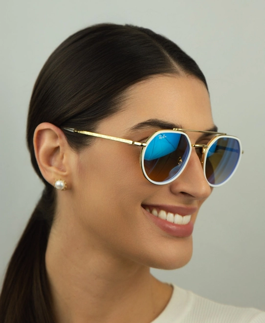 Óculos de Sol Ray-Ban Unissex - Óculos de Sol Ray-Ban 0RB3765 001