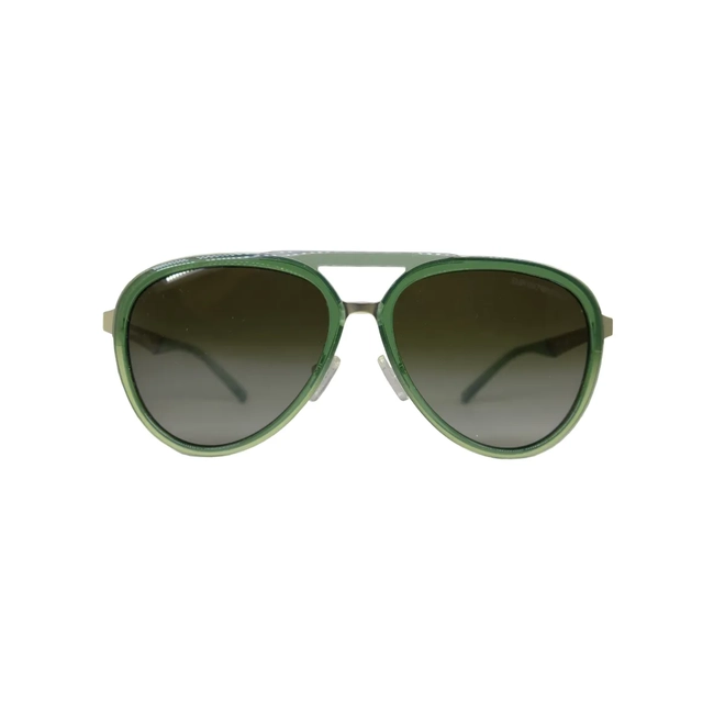 Óculos de Sol Emporio Armani 0EA2145 33598E59 Metal Verde com lentes na cor Verde Degradê 2