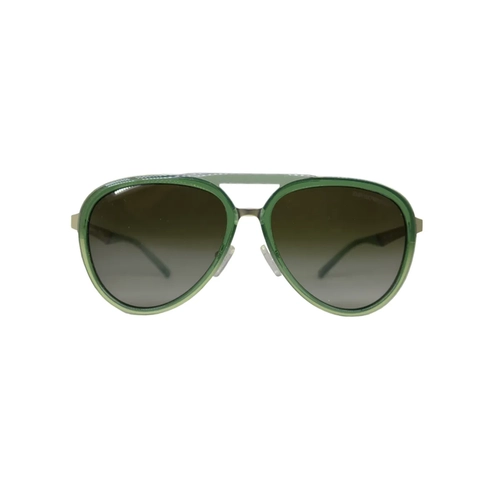 Óculos de Sol Emporio Armani 0EA2145 33598E59 Metal Verde com lentes na cor Verde Degradê