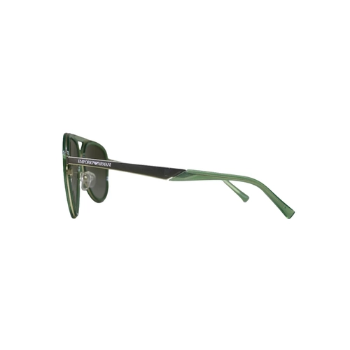Óculos de Sol Emporio Armani 0EA2145 33598E59 Metal Verde com lentes na cor Verde Degradê