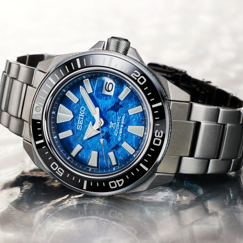 Relógio Seiko Prospex Samurai Edição Especial Save the Ocean - SRPE33K1 D1SX