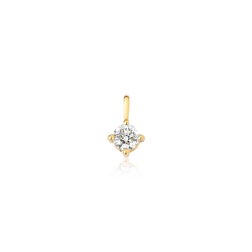 Pingente Solitários Classic ouro 18k ponto de luz 30pts de Diamantes