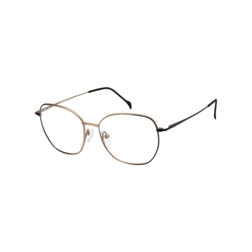 Óculos de Grau Stepper SI-50301 Titânio Preto e Marrom