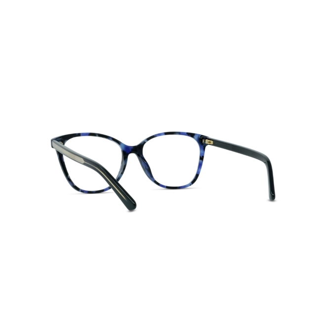 Óculos de Grau Christian Dior Diorspirito B2I CD50027I_53090 Acetato Azul Mesclado 4