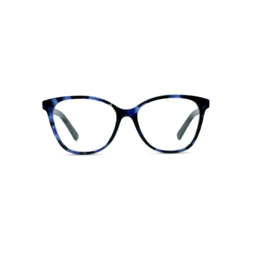 Óculos de Grau Christian Dior Diorspirito B2I CD50027I_53090 Acetato Azul Mesclado