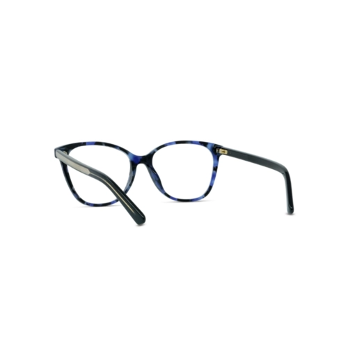 Óculos de Grau Christian Dior Diorspirito B2I CD50027I_53090 Acetato Azul Mesclado