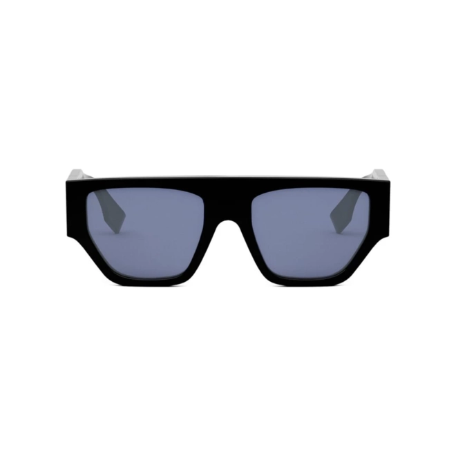 Óculos de Sol Fendi FE40108U Acetato Preto com lente Azul 2