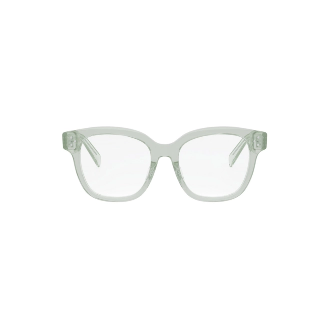 Óculos de Grau Celine CL50086I_53093 Acetato Verde Transparente 2