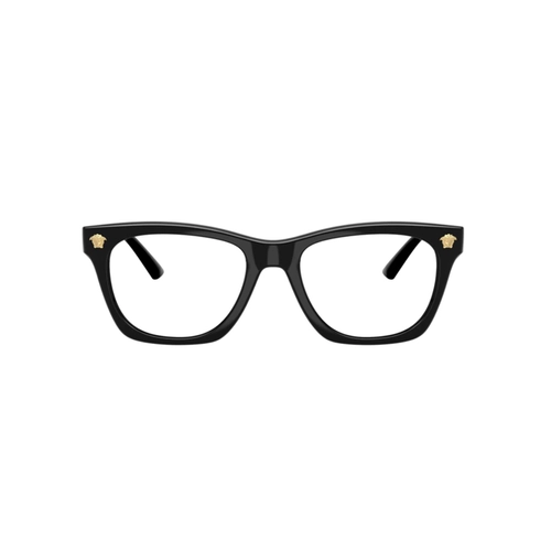 Óculos de Grau Versace 0VE3363U GB1 52 Acetato Preto