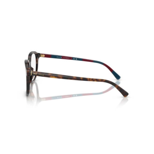 Óculos de Grau Polo Ralph Lauren 0PH2283U 6213 52 Acetato Marrom Mesclado