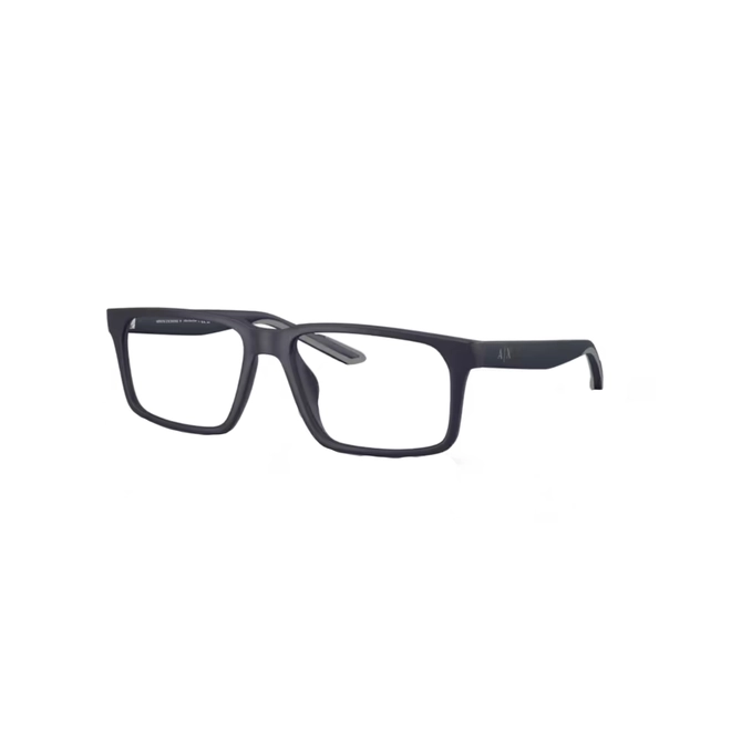 Óculos de Grau Armani Exchange 0AX3118U 6105 55 Acetato Azul Fosco 1