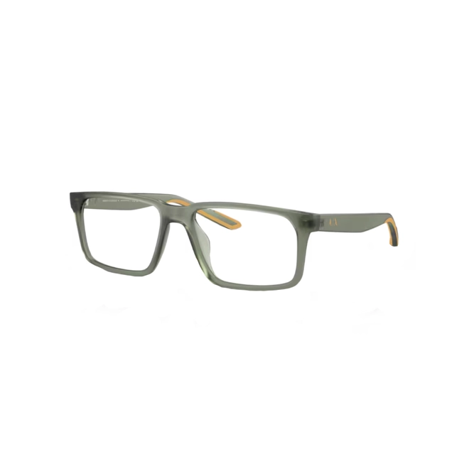 Óculos de Grau Armani Exchange 0AX3118U 8362 55 Acetato Verde Fosco 1