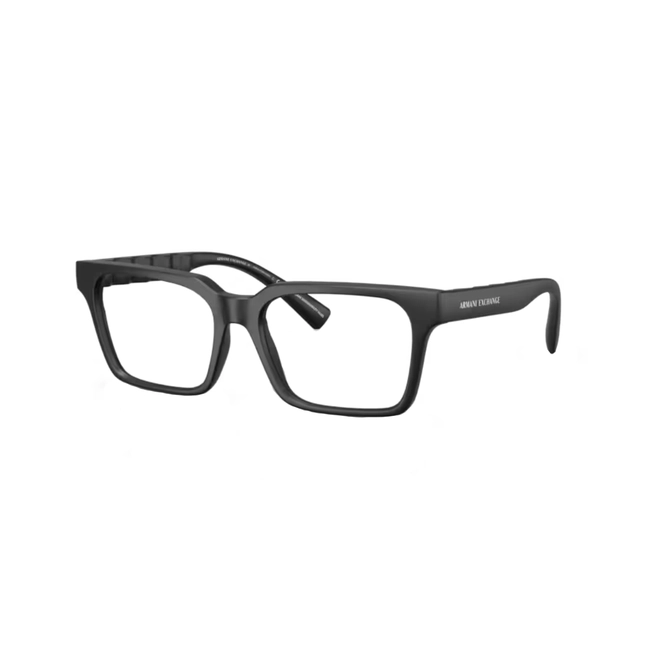 Óculos de Grau Armani Exchange 0AX3122 8078 54 Acetato Preto Fosco 1